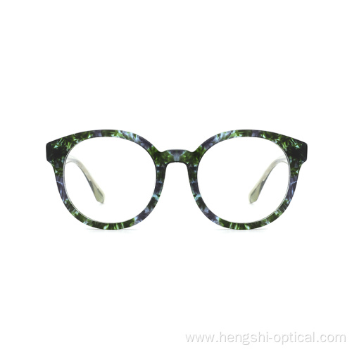 New Arrival Premium Standard Acetate Frame Anti Blue Light Blocking Eyeglasses